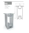Lazer Solar Alüminyum Profil No. 9126  - Energy Exporter